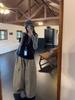Korean Style Knitwear & Halter Vest with Casual Pants Women's Three-Piece Set
