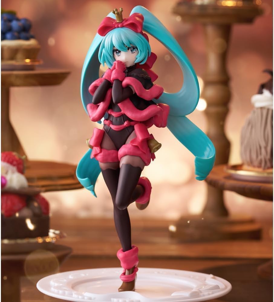 

Креативная фигурка SweetSweets Noel Raspberry 21 см HatsuneMiku Excd Прибл. розовый