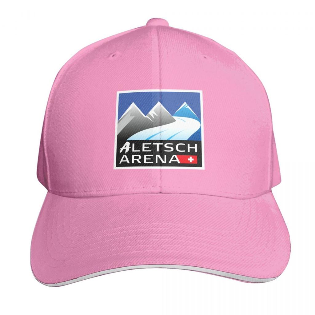Aletsch Arena Schweizer Skigebiet Riederalp Bettmeralp Fiesch Eggishorn Baseballkappe Hut Baseballkappe Elegante Damen Hüte Unisex