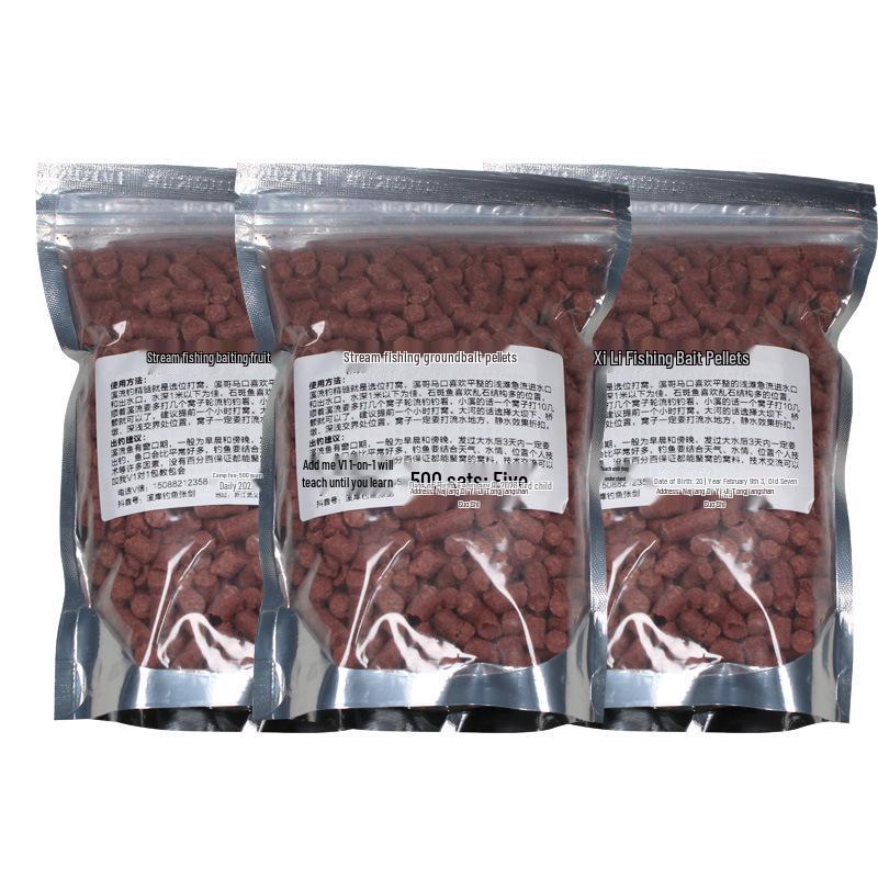 Wild Fishing Chumming Pellets: Stream Rockfish, Crucian Carp & Minnow Bait