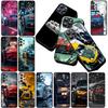 Supercar Super Car Cartoon Taillights Phone Case for Xiaomi Redmi Note 12 11 10 A3 Pro 10A 10C 12C Note12 5G 4G Protective Cover