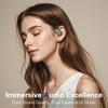 Bluetooth 5.4 Hodetelefoner Ekte Trådløse Stereo Ørepropper 40H Spilletid LED Strømvisning Hodetelefoner med lPX5 Åpen Hodetelefon for Sport Arbeid Studier
