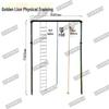 Golden Lion Outdoor Physical Training Climbing Frame