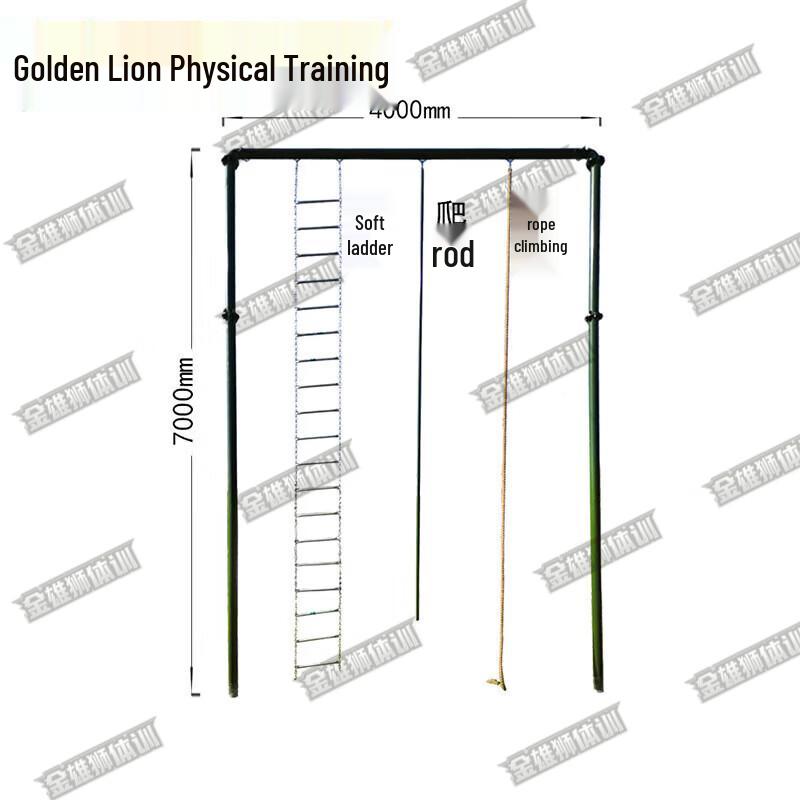 Golden Lion Outdoor Physical Training Climbing Frame