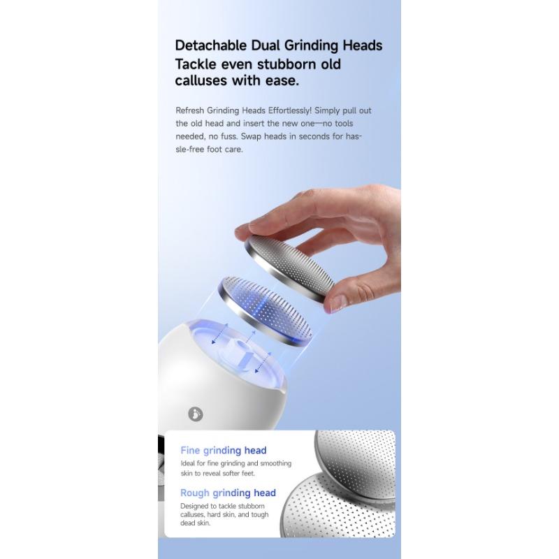 1PACK electric foot grinder, dead skin remover, pedicure, fully automatic and efficient foot grinding and foot skin rubbing artifact