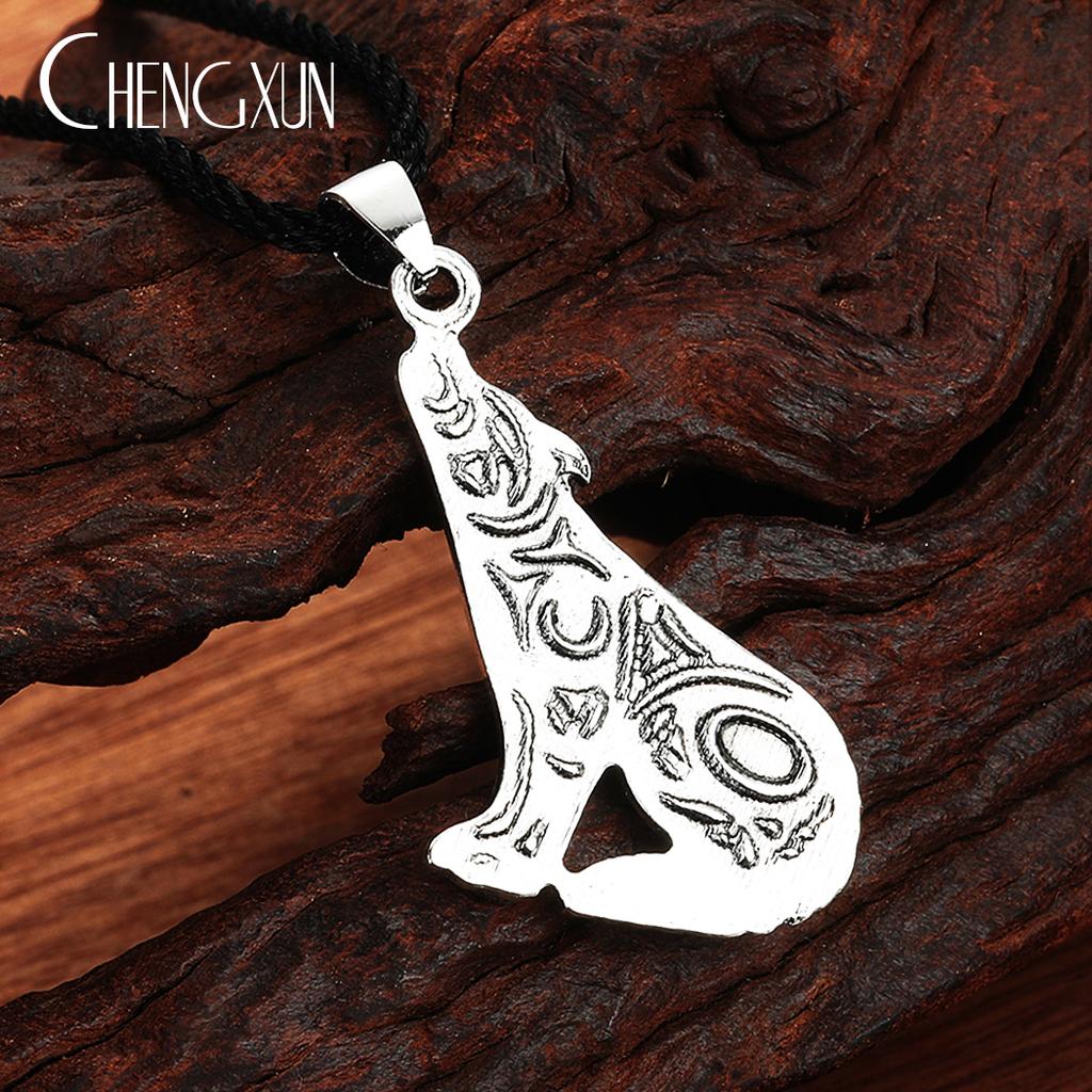 Viking Triple Horn Triskelion Necklace Men Women Multiple Punk Gothic Style Norse Amulet Pendant Slavic Talisman Jewelry for Boy