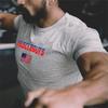 Summer Cotton Sports T-Shirts Mens Slim Fit Gym Fitness Male T Shirt Casual Running Bodybuilding Man Jogging Workout Clothing