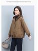 2024 Women's Hooded Thick Cotton Jacket - Casual, Plus Size, Autumn/Winter Outerwear