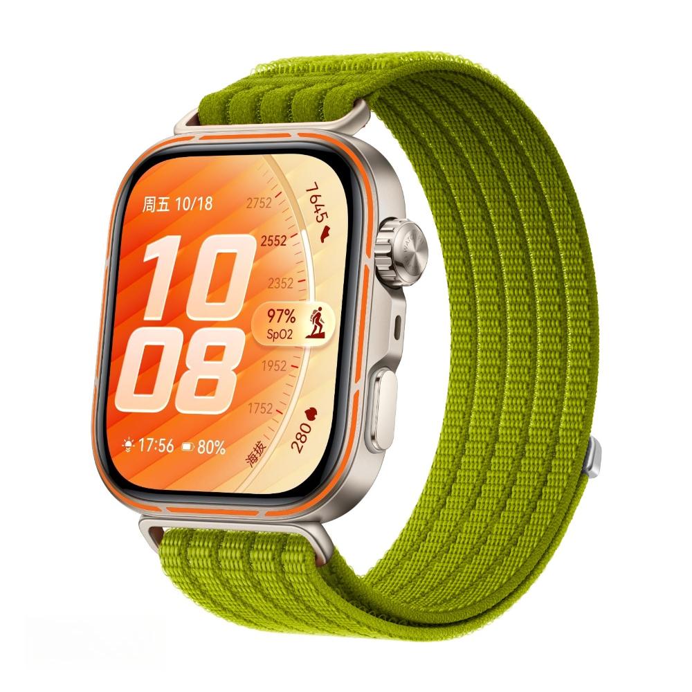 Official Nylon Loop Woven Strap for HUAWEI WATCH FIT 5/4 Pro Braided Comfortable Breathable Wristband for Huawei Watch Fit 5-4-3