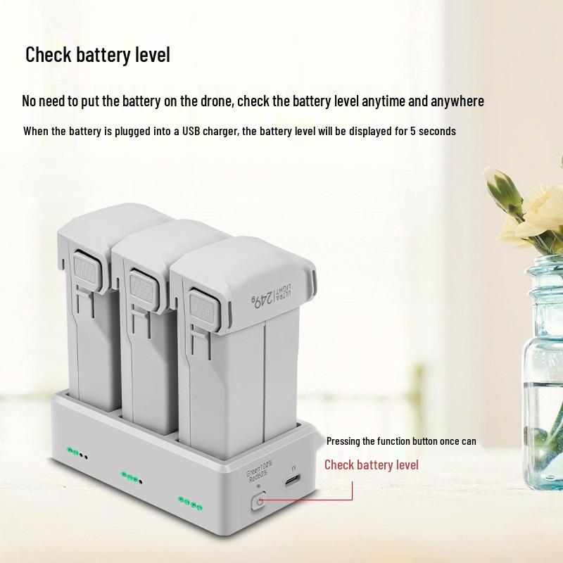 DJI Mini 4 Pro/Mini 3 Long-Lasting Battery Care Set