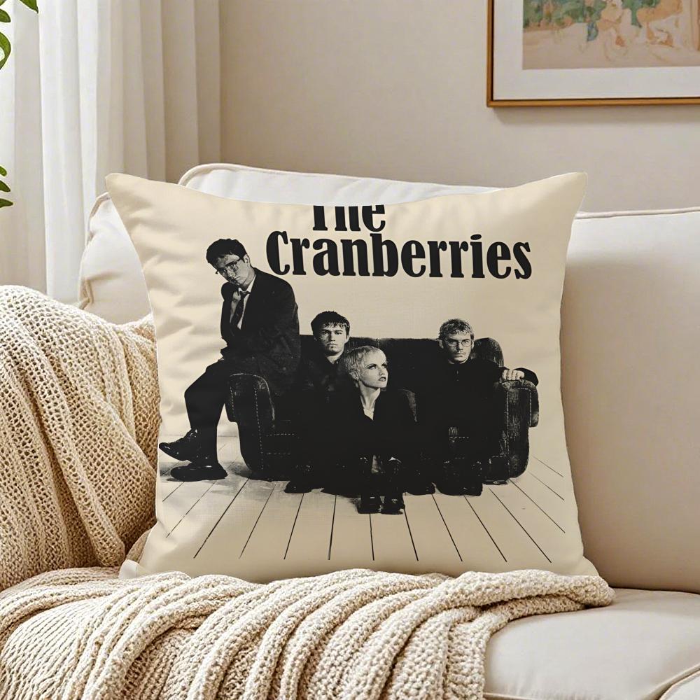 band alternative The CCranberries Cushion Cover Pillowcase Antidustmite living Room Sofa Decor Cushion Room