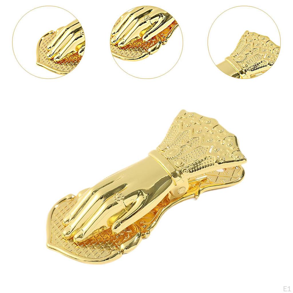 Vintage Hand Shaped Paper Clip Binder Clip, Notebook Accessories, Metal Clamp Page Holder for