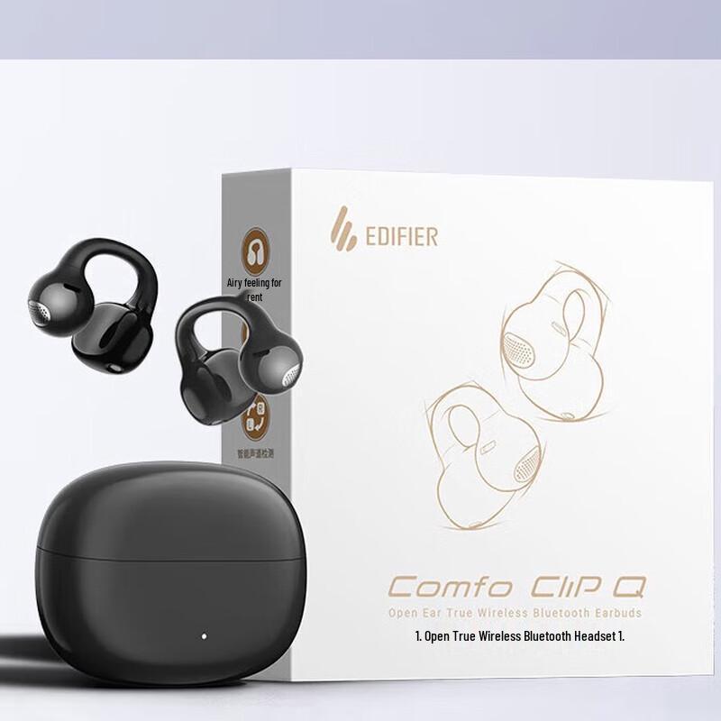 EDIFIER Comfo Clip Q Open-Back Bluetooth Ear-Clip Headphones