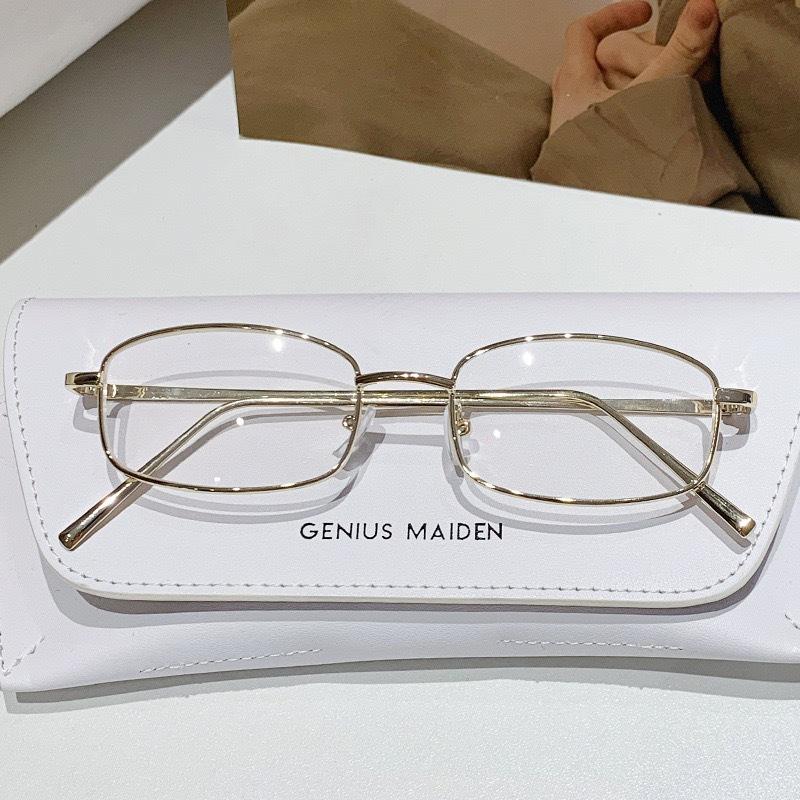 Metal Small Frame Japanese Glasses Men'S Myopia Can Be Matched With Degrees Anti-Blue Light Sven Scum Gold Wire Glasses Frame Tide