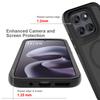 Shockproof Armor Skin Feel Matte Magnetic Phone Case For Motorola Moto G67 G77 Soft TPU Frame Translucent Acrylic Back Cover