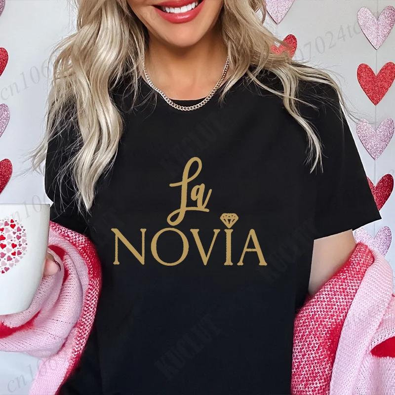 Team Bride Tribe T-Shirt Junggesellinnenparty Shirt für Spanische Brautparty Hochzeitsfeier Oberteile Brautjungfer Kurzarm T-Shirts