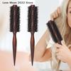 Natural Boar Bristle Hair Fluffy Comb Wood Handle Hair Brush Anti-static Barber Hair Comb Scalp Massage Hairdresser Styling Tool