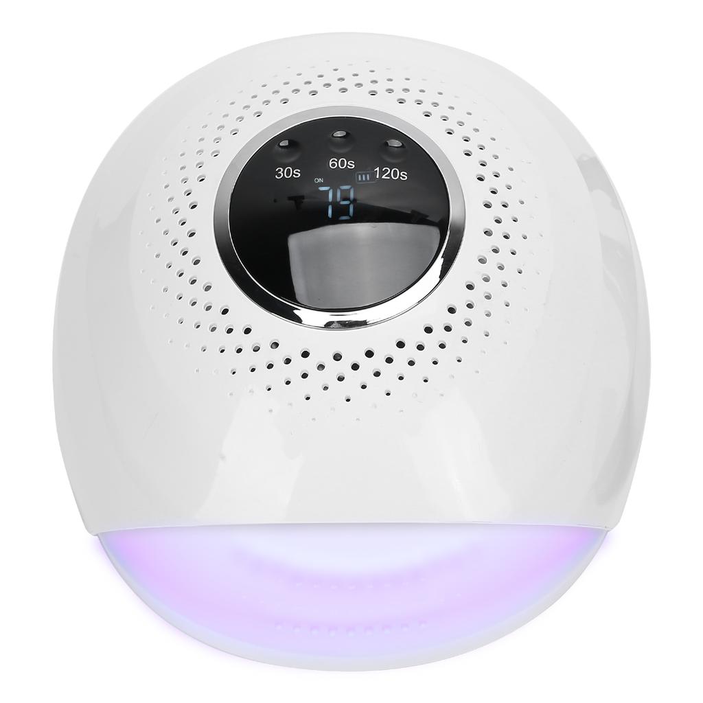 84W Rechargeable LED UV Nail Dryer Lamp Timing Gel Polish Nail Curing Machine