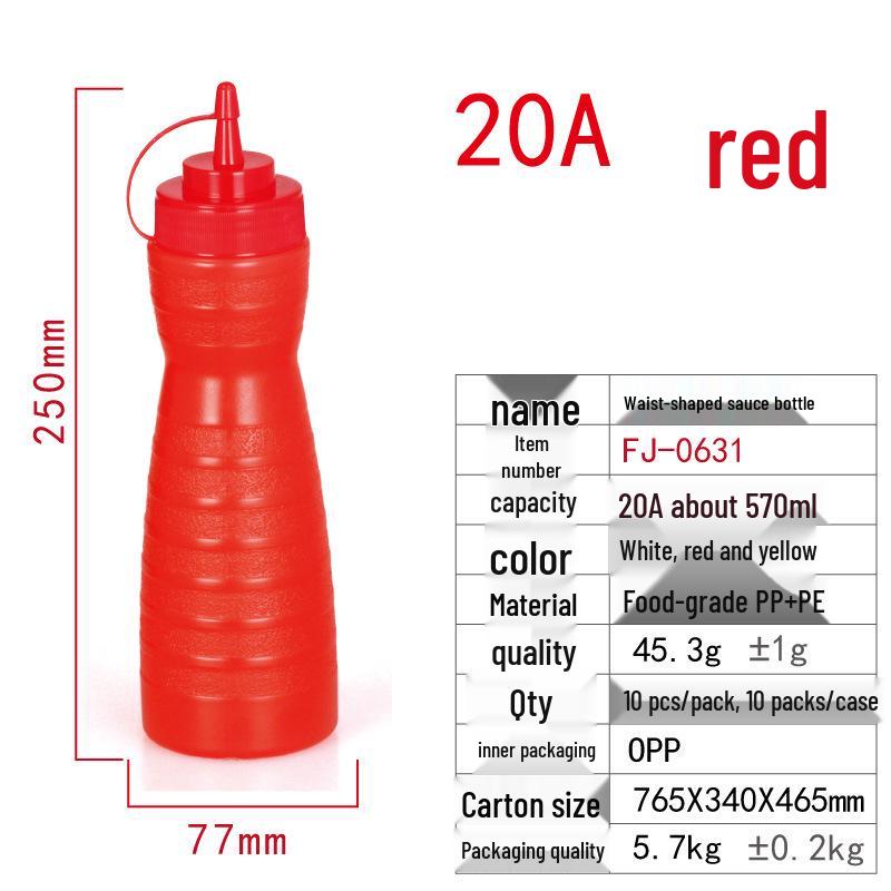 Available: Multi-use Sauce Squeezing Bottle with Pointed Spout for Ketchup, Salad Dressing, and More.