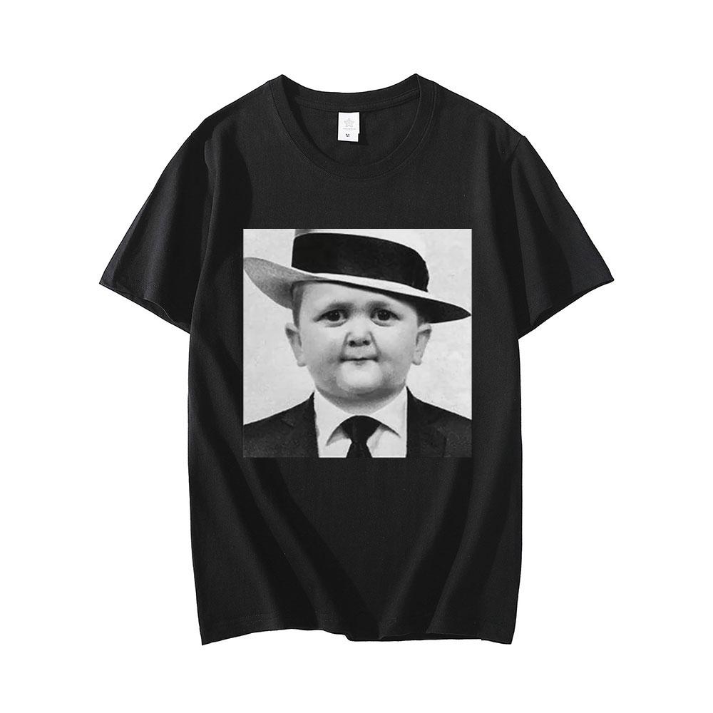 Hasbulla Fighting Meme Tshirt Mini Khabib Blogger Graphic Tshirts Unisex Women High Quality Oversized Tee Shirt Unisex Streetwear