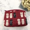 Lucky Cat Pouch - Red