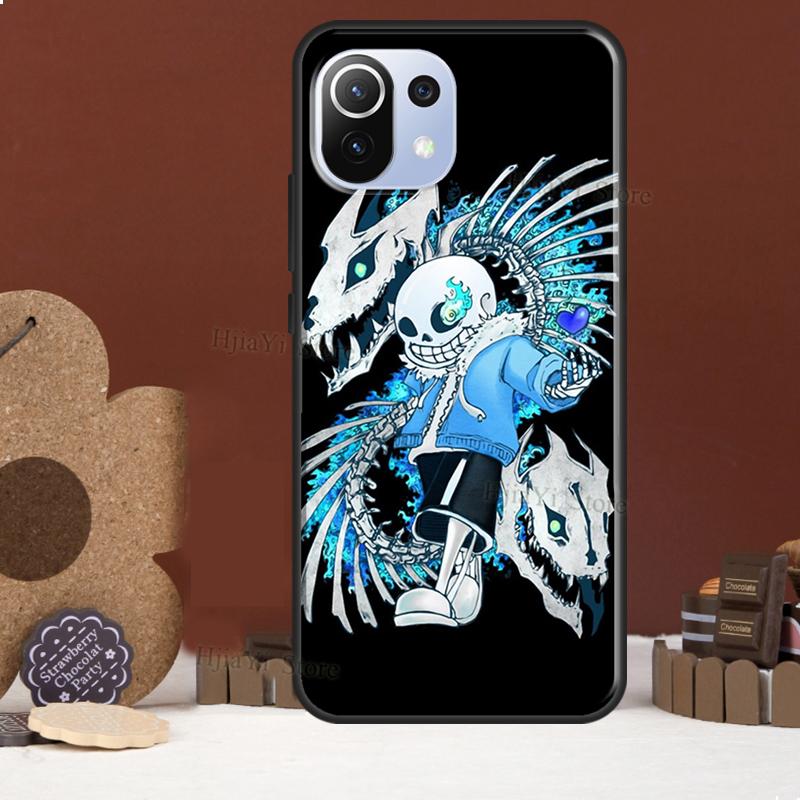 Undertale Sans Doggo Funda For POCO F5 X3 X4 X5 Pro F4 GT C40 F3 Case For Xiaomi 11T 12T Pro 12 X 13 Lite Cover