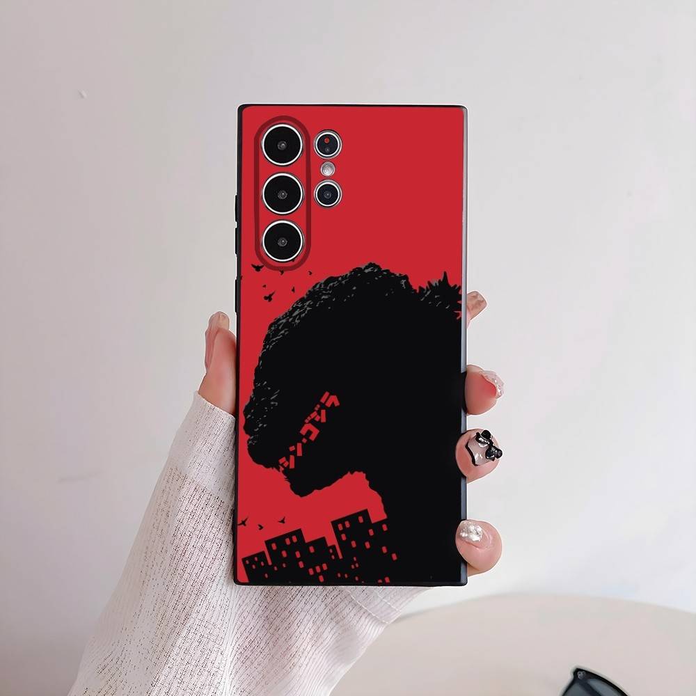 Cool G-GodzillaS Monsters Phone Case For Samsung Galaxy S25 S24 S22 S23 Ultra S21 S20 Plus Frosted Non-Slip Full Cover Soft Case