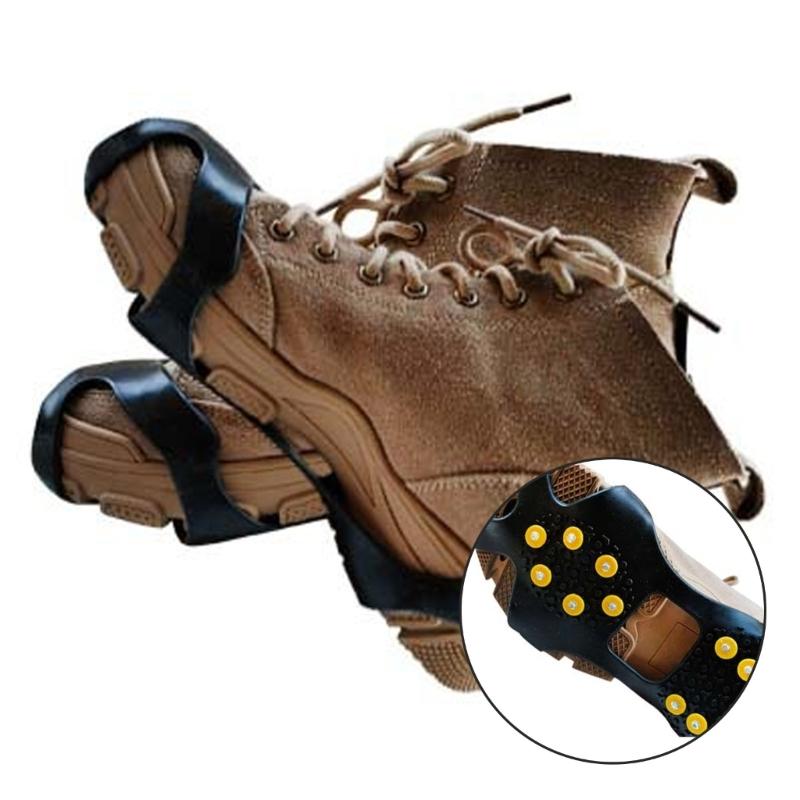 Versatiles Ice Grippers Universals Antiskid Tractions Cleats Witer Outdoor Cold Weather Footwear Accessories