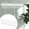 Wall Mounted Badminton Racquet Rack Hanging Hook Large Capacity Sturdy Tennis Racket Holder