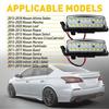FULL LED Plate License White Light Housing For SET Altima/Sentra/Maxima Nissan