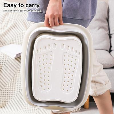 Collapsible Pool Footbath Tray Swimming Pool Folding Footbath Basin Portable Foot Rinse Tub Pool Accessories