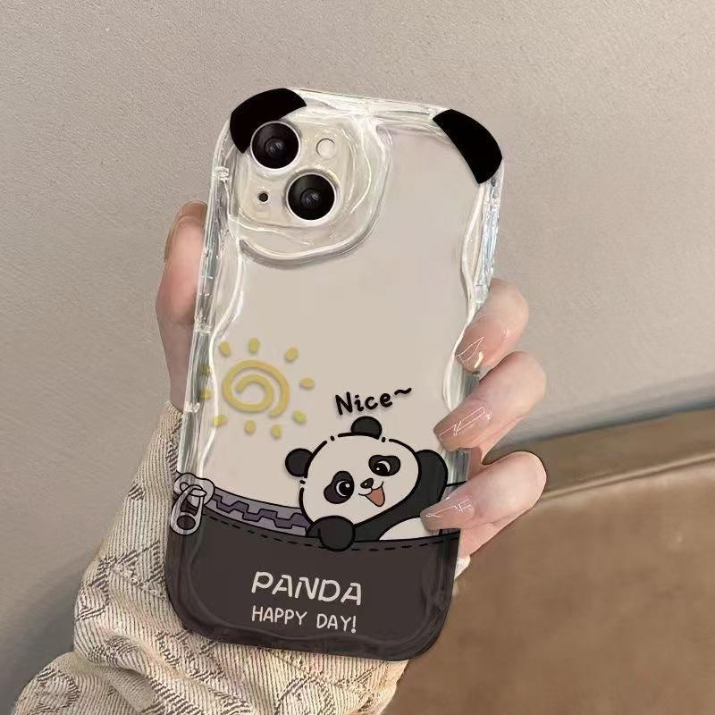 Nice Panda for Apple 11Promax creative phone case iPhone11 cute 11 premium 11 new 11