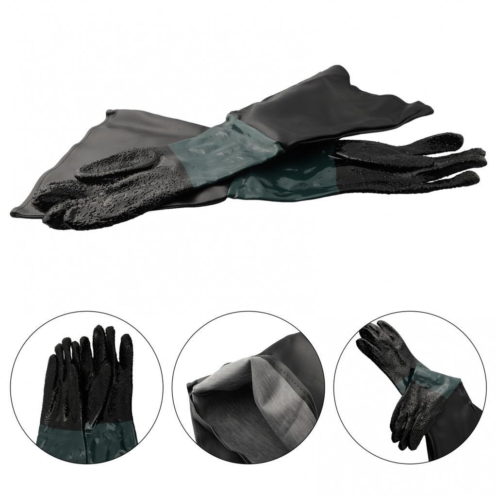 1 Pair Sand Blasting Glove For Heavy-Duty Sandblasting