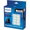 Filtro hepa aspiradora - PHILIPS - FC8010/02 - Kit de mantenimiento antipolvo para aspiradora PowerPro