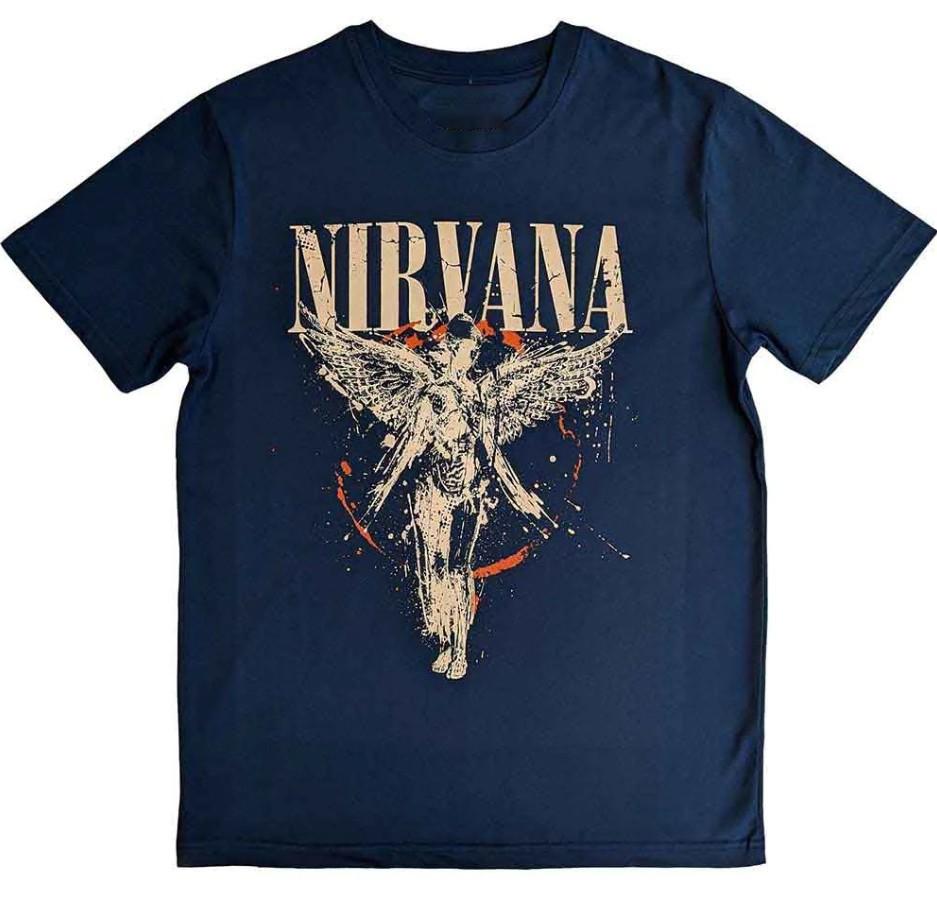 1Nirvana In Utero - Blue T-Shirt Unisex Size S-5XL Reprint Unisex T-Shirt XXXL