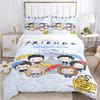 Freunde Lustiges Anime Ganzjahres Bettwäsche Set Gedrucktes Bettwäsche Set Mit Kissenbezug Bettdeckenbezug Einzel Doppel Queen Super King Größe