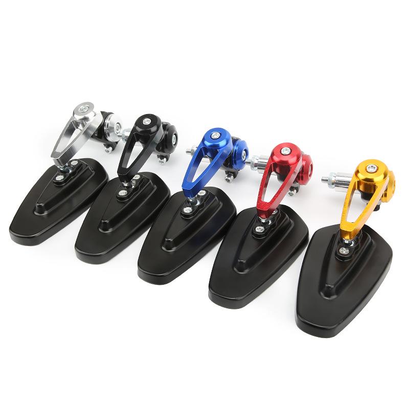 Kolip 1 Pair 22mm Motorcycle Bar End Rear Mirrors Replacement Retro Handlebar Side View Mirror Modified Accessories