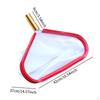 Pool Leaf Skimmer Net Fine Mesh Versatile Accessory Aluminum Frame Deep Replacement for