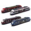 Premium Alloy High-speed Subway Train Model Slide Toy For Kids In Random Colors