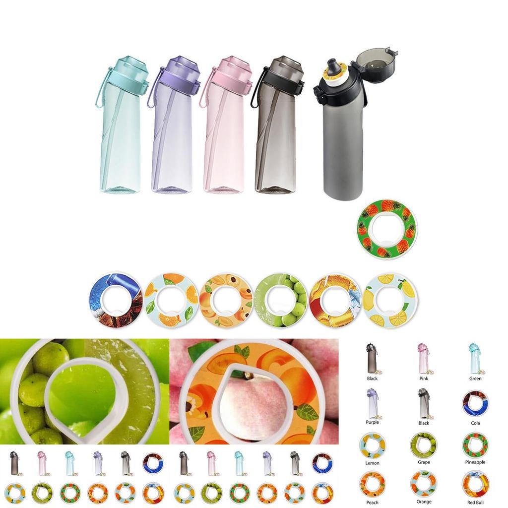 Tritan Water Bottle With Flavor Pod 650ml