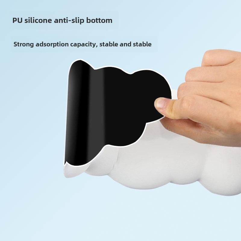 Vendita Calda Supporto da Polso in Memory Foam a Tinta Unita per Tastiera per Digitazione su Desktop
