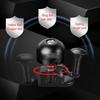 Mini Cycling Safety Warning Alarm Copper Handlebar Bell Ring Loud Crisp Clear Sound Bicycle Accessories for Road Mountain Bike