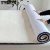 White Winter Cashmere Woolen Mattress Pads School Dormitories/Home Bed Single and Double Thickened Warm Soft Mattress Quilts