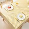 Waterproof Plaid Tablecloth - Oilproof, Easy-Care, PVC, for Dining/Coffee Tables