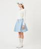 A Ben A-Line Midi Skirt Sky Blue