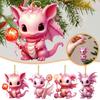 Festive Pink Dragon Acrylic Hanging Ornament For Cars And Home Holiday Decor