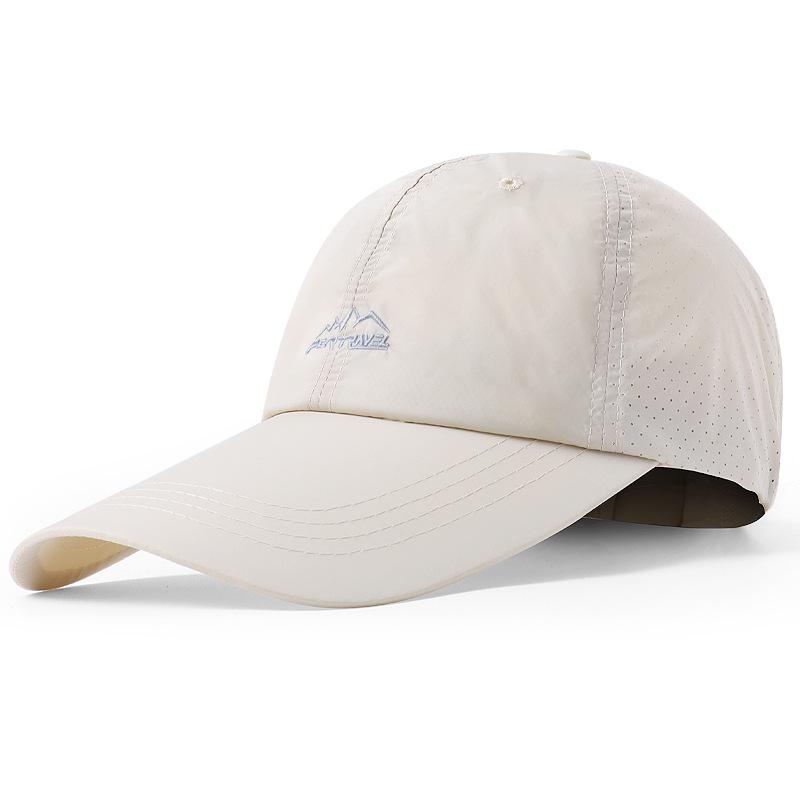Big Head Cap Men's Quick-drying Summer Outdoor Long-brim Sunscreen Sports Plus Size Baseball Cap Sunshade Cap