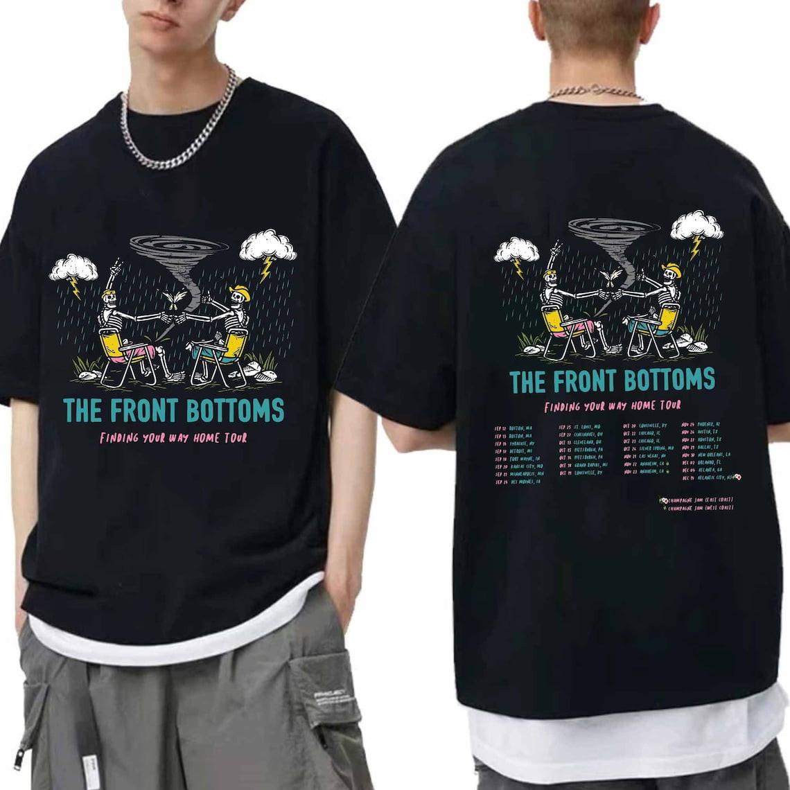 The Front Bottoms Finding Your Way Home Tour 2026 Shirt The Front Bottoms Ban L