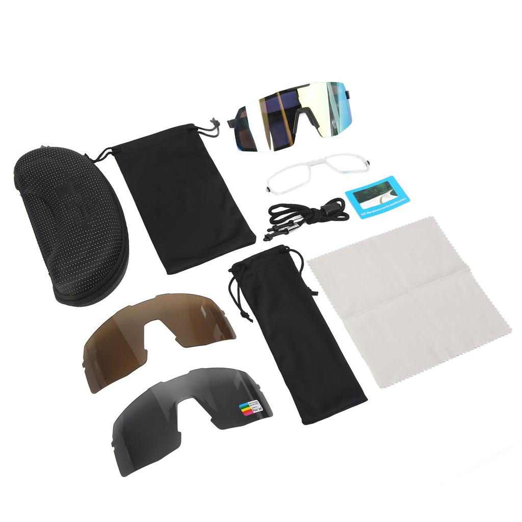 GUB 7300 Polarized Sports Sunglasses Outdoor Cycling Running Mountaineering Sunglasses Windproof Gold