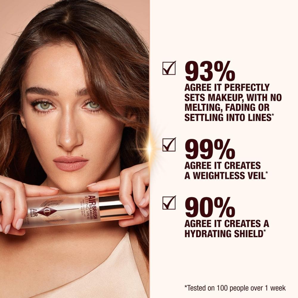 Charlotte Tilbury Mini Airbrush Flawless Setting Spray Duo Geschenkset